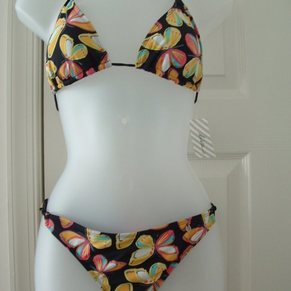Kirra Swim Bikini Swimsuit Butterflies - Picture 1 of 11